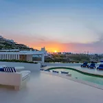 فيلة Villa Kiya - Beachfront Villa With Mykonos Town And Sunset Views *