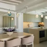 فيلة Villa Kiya - Beachfront Villa With Mykonos Town And Sunset Views *