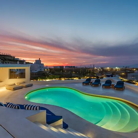 Villa Kiya - Beachfront With And Sunset Views Mykonos Town